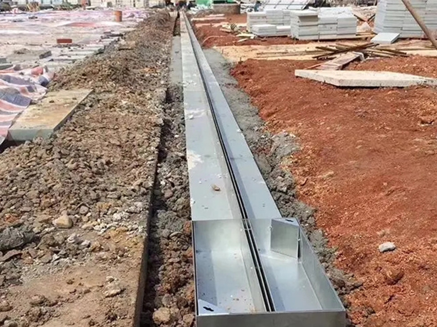 市政排水溝安裝